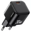 USAMS JO Series CC262 alimentatore USB-C GaN 30W con cavo USB-C 1 m - bianco