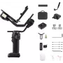 ZHIYUN CRANE 4 COMBO stabilizzatore gimbal 3 assi per fotocamera con carico utile 6kg, batteria 12h, touchscreen e luce di riempimento, nero