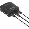BOYA BY-DM20 microfono a condensatore stereo digitale a doppio canale con connettore USB-C, Lightning e USB-A, omnidirezionale, 25Hz-20kHz, per iOS, Android, Windows, Mac