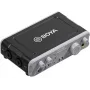 BOYA BY-AM1 interfaccia audio USB-C a 2 canali con ingressi XLR/TRS, alimentazione phantom +48V e direct monitoring
