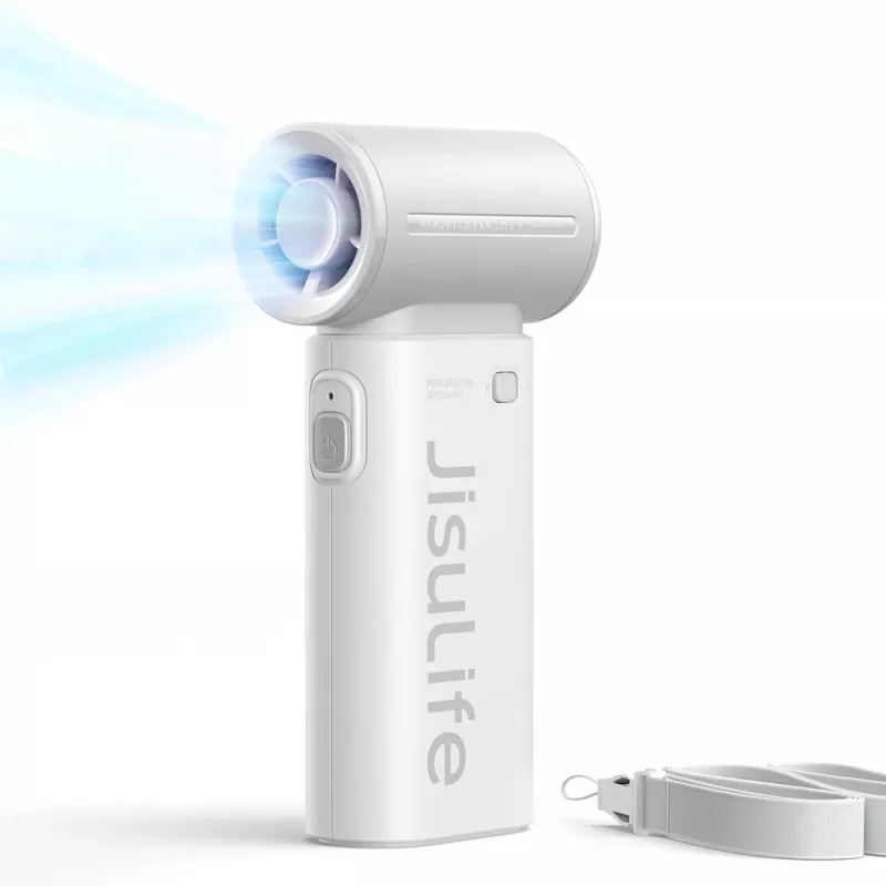 JISULIFE ventilatore portatile Life9 3600mAh con powerbank - grigio
