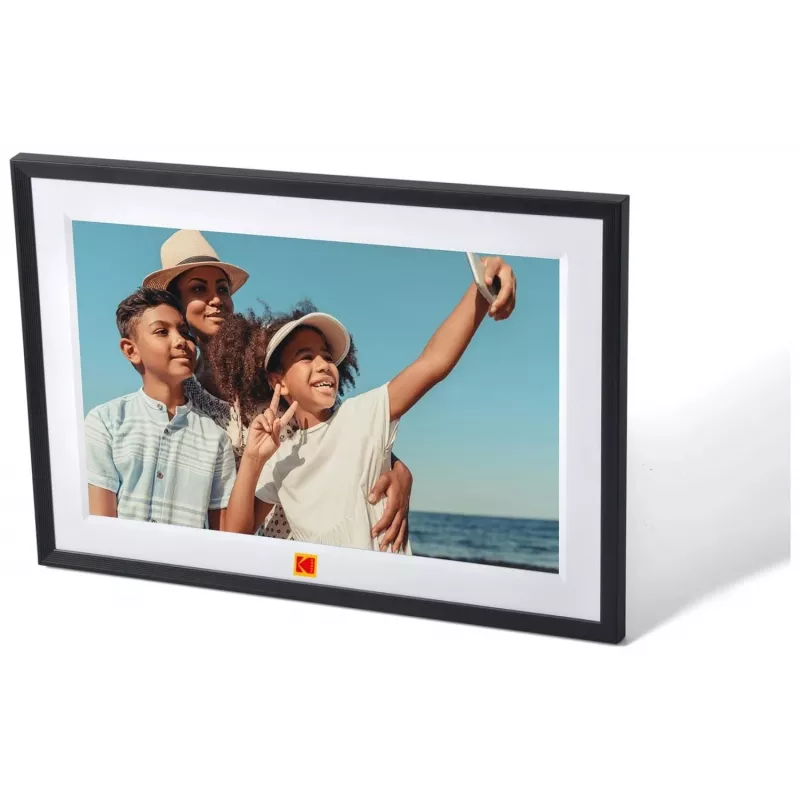 KODAK RCF-1018 cornice digitale Wi-Fi da 10,1 pollici con touchscreen IPS, 16GB, nero