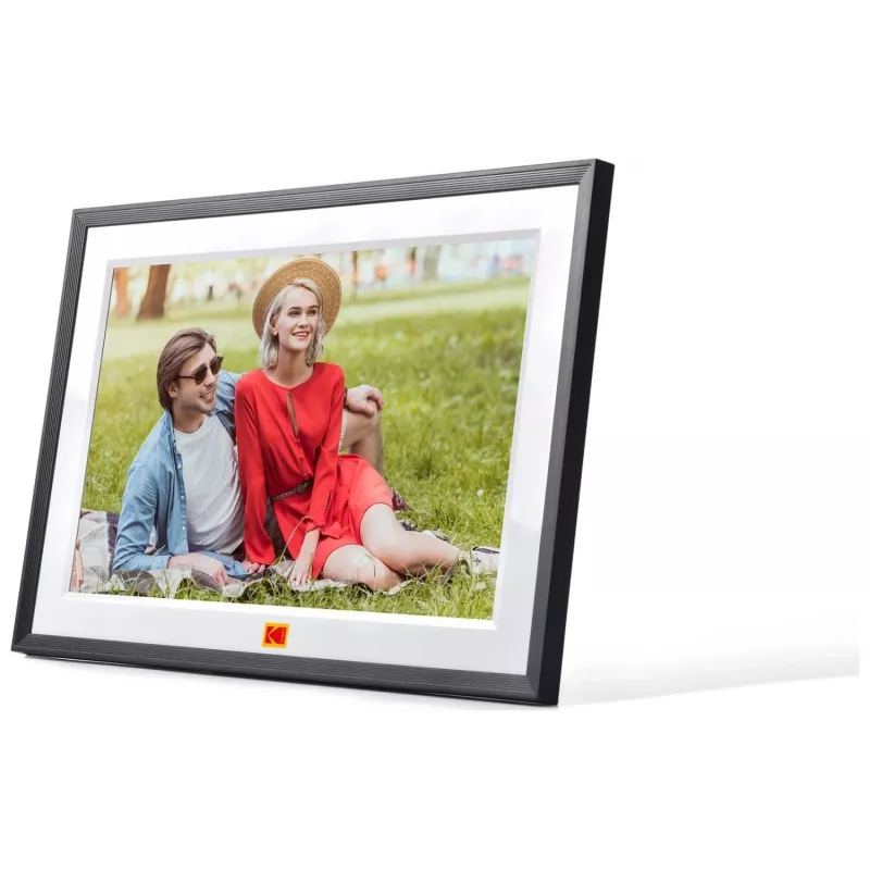 KODAK RCF-1018 cornice digitale Wi-Fi da 10,1 pollici con touchscreen IPS, 16GB, nero