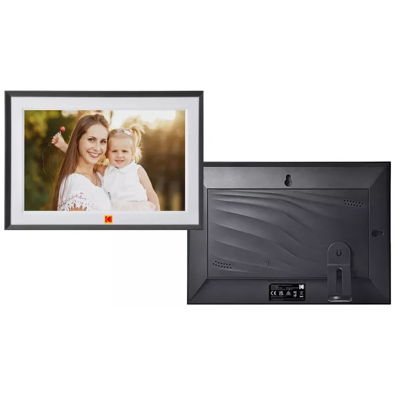 KODAK RCF-1018 cornice digitale Wi-Fi da 10,1 pollici con touchscreen IPS, 16GB, nero