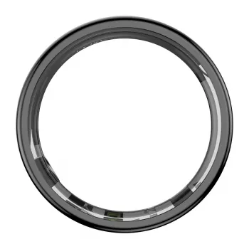 COLMI RING 2 Smart Ring, taglia 11, nero, Bluetooth 5.0, IP68, frequenza cardiaca, SpO2, tracker del sonno e dell'attività