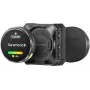 Saramonic BLINKME B2 sistema microfonico wireless per 2 persone con touchscreen, registrazione integrata e custodia di ricarica