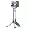 ULANZI MA37 mini treppiede magnetico con impugnatura per DJI Osmo Action 6 Nano Arca-Swiss grigio