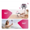 ULANZI MA37 mini treppiede magnetico con impugnatura per DJI Osmo Action 6 Nano Arca-Swiss grigio