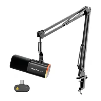 Microfono dinamico MAONO PD100WS, nero