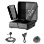 BOYA BY-XM6-K3 Sistema microfono lavalier wireless 2,4-GHz per dispositivi iOS con connettore Lightning