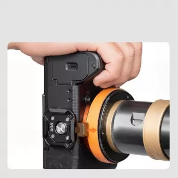 ULANZI UKA09 piastra a sgancio rapido compatibile Arca-Swiss 1/4
