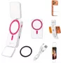 ULANZI GL01 GlowUp luce LED selfie MagSafe per iPhone, 2500K-9000K, CRI 97, bianca