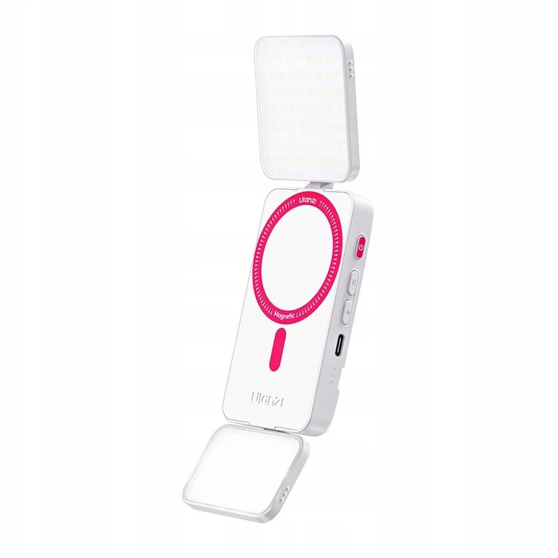 ULANZI GL01 GlowUp luce LED selfie MagSafe per iPhone, 2500K-9000K, CRI 97, bianca