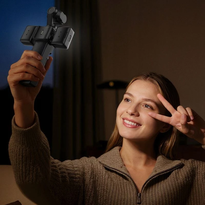 Doppia luce LED magnetica Ulanzi LM06 per DJI Osmo Pocket 3/4