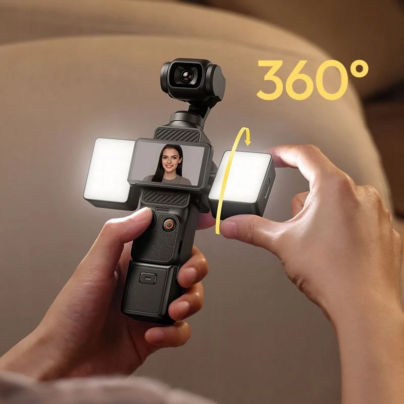 Doppia luce LED magnetica Ulanzi LM06 per DJI Osmo Pocket 3/4