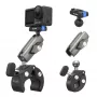 TELESIN Magic Arm Clamp Mount per DJI Osmo Action 5 Pro/4/3, Osmo 360, GoPro, Insta360 – S3-HBM-14-TDJ