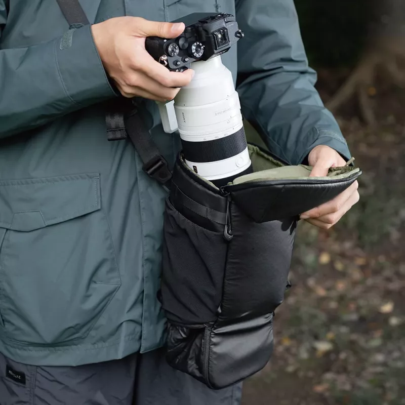 Borsa a tracolla top loader per fotocamera PGYTECH per DSLR/Mirrorless, nera