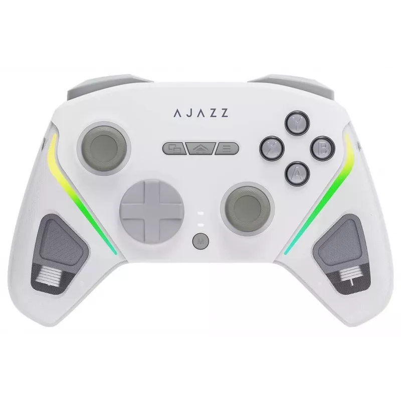 Gamepad wireless AJAZZ GP100S con base di ricarica, bianco