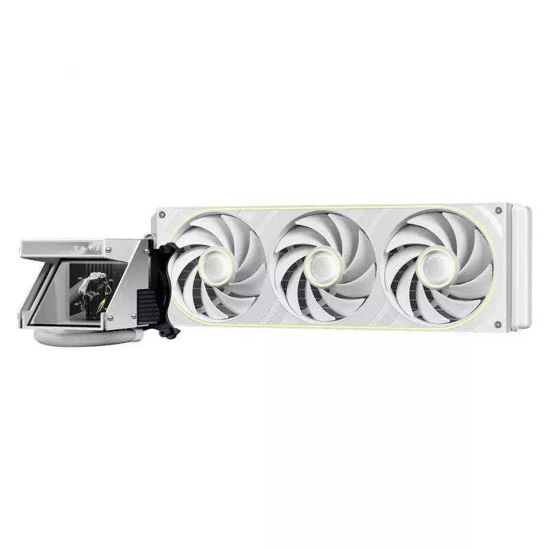 Dissipatore a liquido AIO per CPU TRYX HOLO ARGB 360 bianco