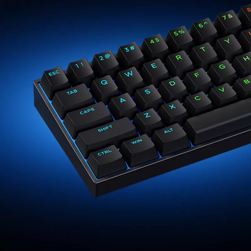 Tastiera gaming magnetica Hall Effect MCHOSE Ace 60 Pro, TTC Uranus Magnetic Switch-SE, nera (Ace60-5A)