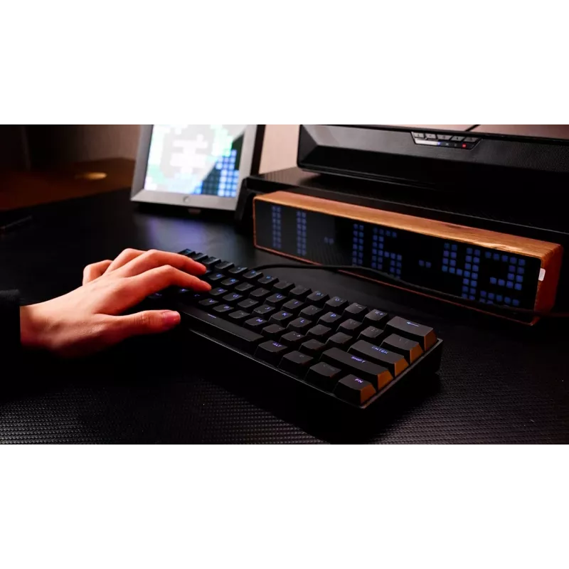 Tastiera gaming magnetica Hall Effect MCHOSE Ace 60 Pro, TTC Uranus Magnetic Switch-SE, nera (Ace60-5A)