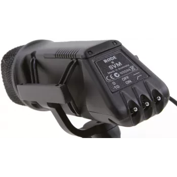 Rode SVM microfono video stereo con sospensione Rycote-Lyre
