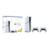 Sony PlayStation 5 Slim Disc Edition 1TB console - bianco e nero