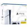 Sony PlayStation 5 Slim Disc Edition 1TB console - bianco e nero