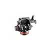 Manfrotto MVH502AH testa video fluida con base piatta, portata 4 kg, base 75 mm, nero
