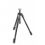 Manfrotto 290 Xtra treppiede in alluminio con gambe a 3 estensioni, testa a 3 vie non inclusa, nero, MT290XTA3