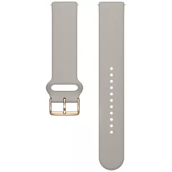 Polar Ignite 3 cinturino in silicone 20 mm S-L, Greige
