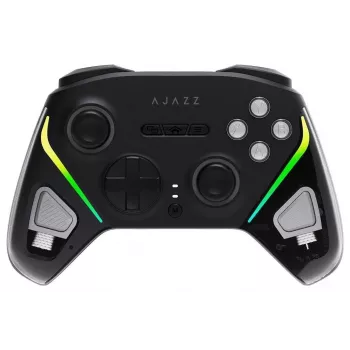 AJAZZ GP100-B controller RGB wireless per Switch/PC/iOS/Android - nero