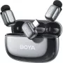 BOYA mini 2-02 Space Gray microfono shotgun a condensatore dual-channel
