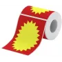 NIIMBOT rotoli di etichette termiche rosso e giallo 14mm x 50mm, 50 etichette per rotolo, compatibili con D11/D110/D101