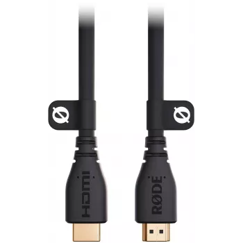 RODE HDMICABLE3M cavo HDMI High-Speed 3m con Ethernet, 4K 60Hz, HDR, 18Gbps, dorato