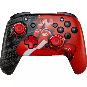 PDP Afterglow Wave controller wireless per Nintendo Switch – Grand Prix Mario Edition