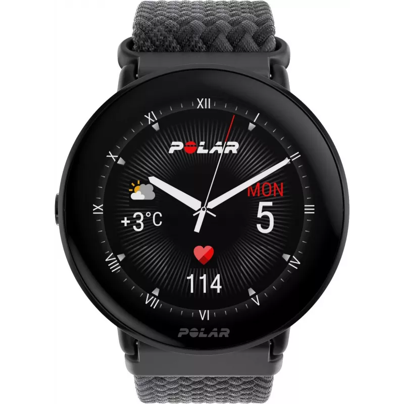 Polar Ignite 3 S-L, nero/nero intrecciato (900111828)