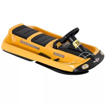 Hamax Sno Taxi Snow Racer, Giallo, Polietilene