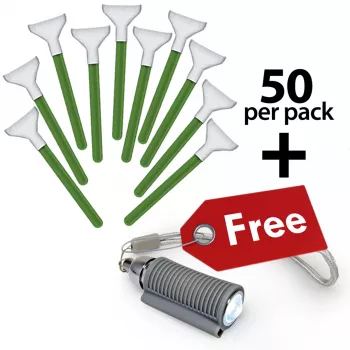 Visible Dust MXD100 Green 1.0x Vswabs Bulk 50 pezzi