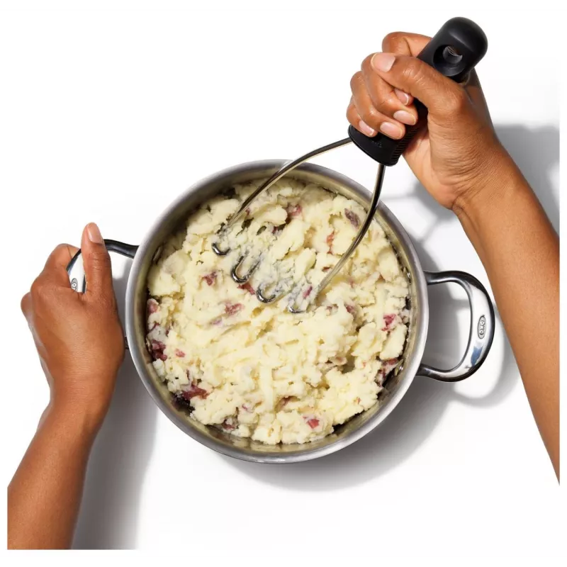 OXO Good Grips Schiacciapatate in acciaio inox
