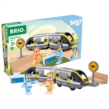RAVENSBURGER World - Bluey Set trenino giocattolo da viaggio