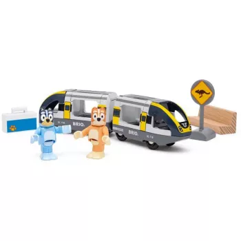 RAVENSBURGER World - Bluey Set trenino giocattolo da viaggio