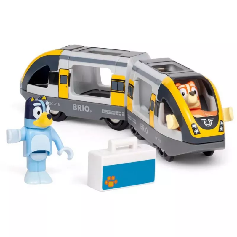 RAVENSBURGER World - Bluey Set trenino giocattolo da viaggio