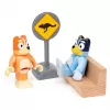 RAVENSBURGER World - Bluey Set trenino giocattolo da viaggio