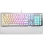 Turtle Beach Vulcan II Tastiera gaming meccanica, bianco artico, switch ottici lineari, layout US