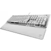Turtle Beach Vulcan II Tastiera gaming meccanica, bianco artico, switch ottici lineari, layout US