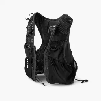 Silva Strive Gilet da corsa nero taglia S – zaino idrico da trail ultraleggero 5L, 169 g, unisex