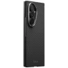 PITAKA Edge Case per Samsung Galaxy Z Fold 8 Ultra – custodia protettiva in fibra aramidica, nero/grigio (Overture Black)