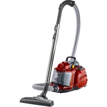 AEG LX7-2-CR-A aspirapolvere ciclonico senza sacchetto, 750 W, rosso chili/nero