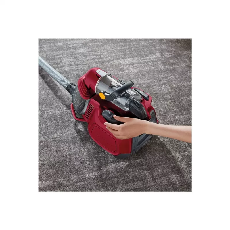 AEG LX7-2-CR-A aspirapolvere ciclonico senza sacchetto, 750 W, rosso chili/nero